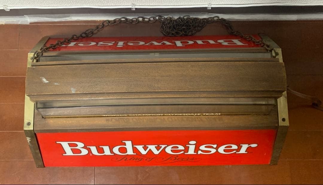#98 バドワイザー ビリヤード ランプ ガレージ ビンテージ 希少