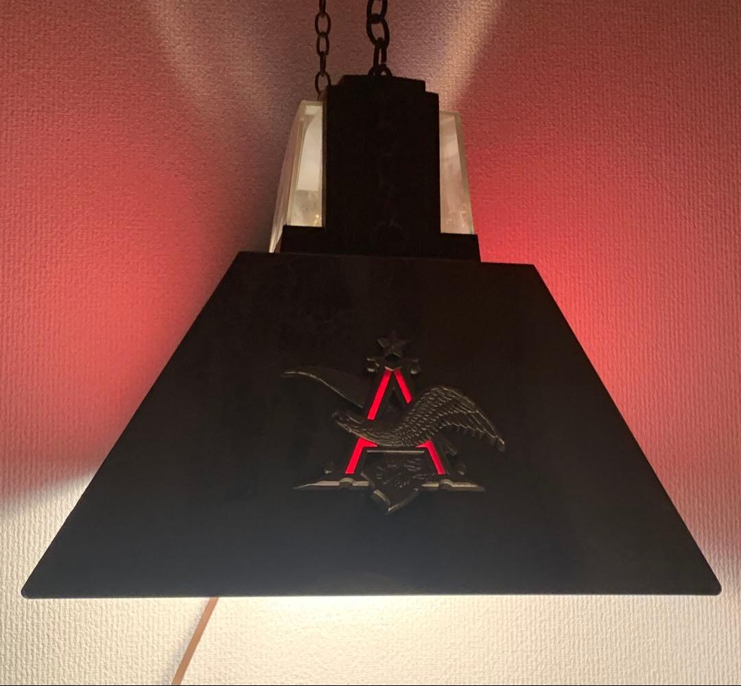 #98 バドワイザー ビリヤード ランプ ガレージ ビンテージ 希少