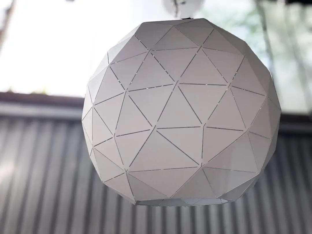 【廃番】KARE / カレ｜ペンダントライト｜トライアングルホワイト 40cm