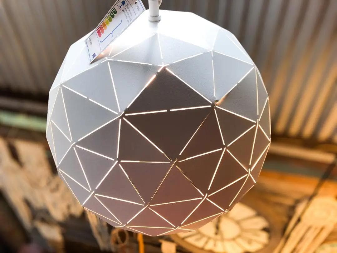 【廃番】KARE / カレ｜ペンダントライト｜トライアングルホワイト 40cm