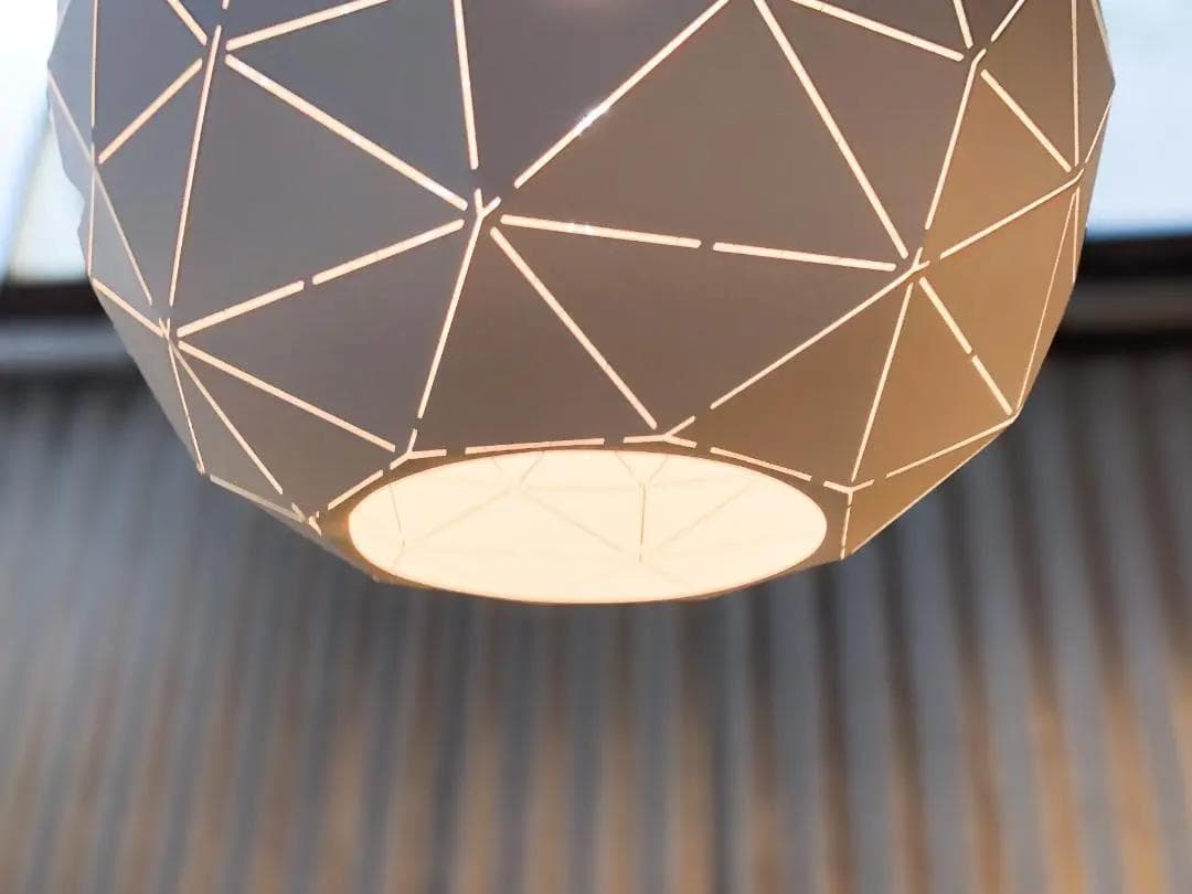 【廃番】KARE / カレ｜ペンダントライト｜トライアングルホワイト 40cm