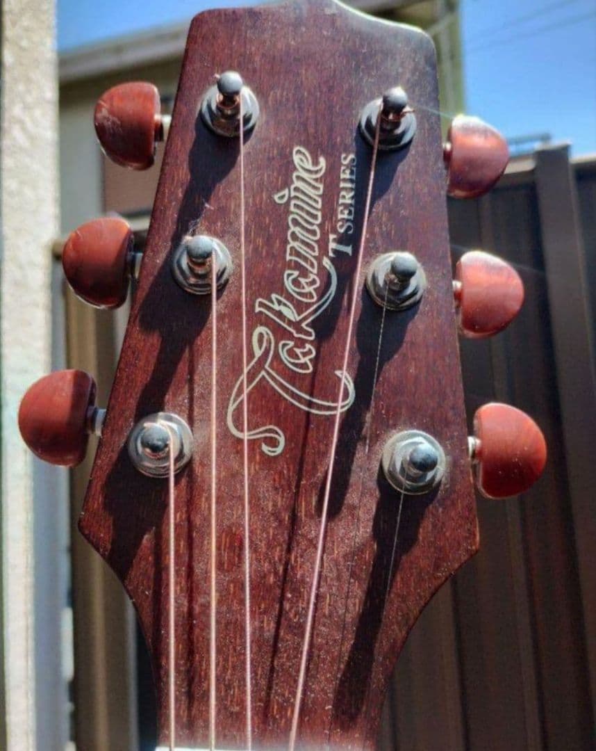 超美品 Takamine T-F2N PU付きエレアコ 生産終了品！