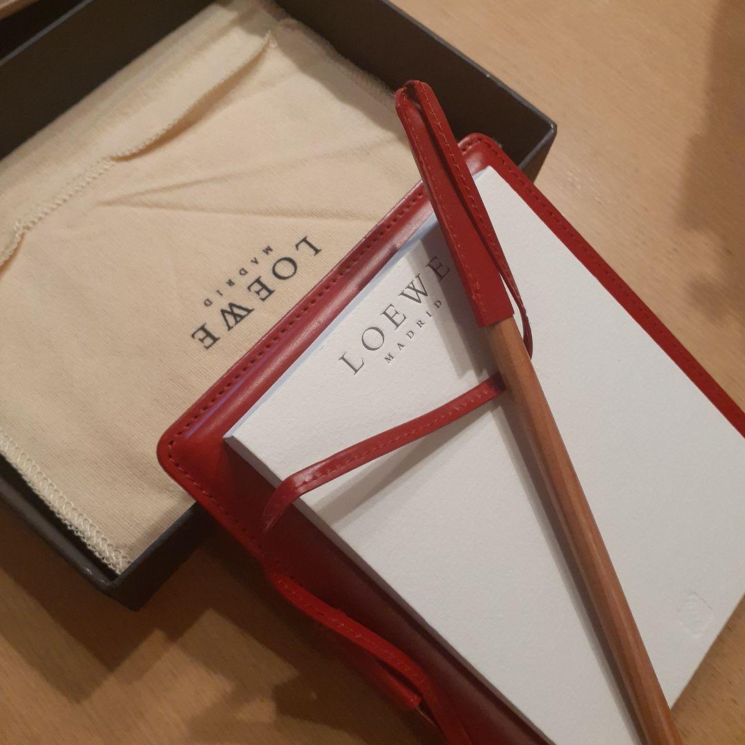 LOEWE　メモ帳