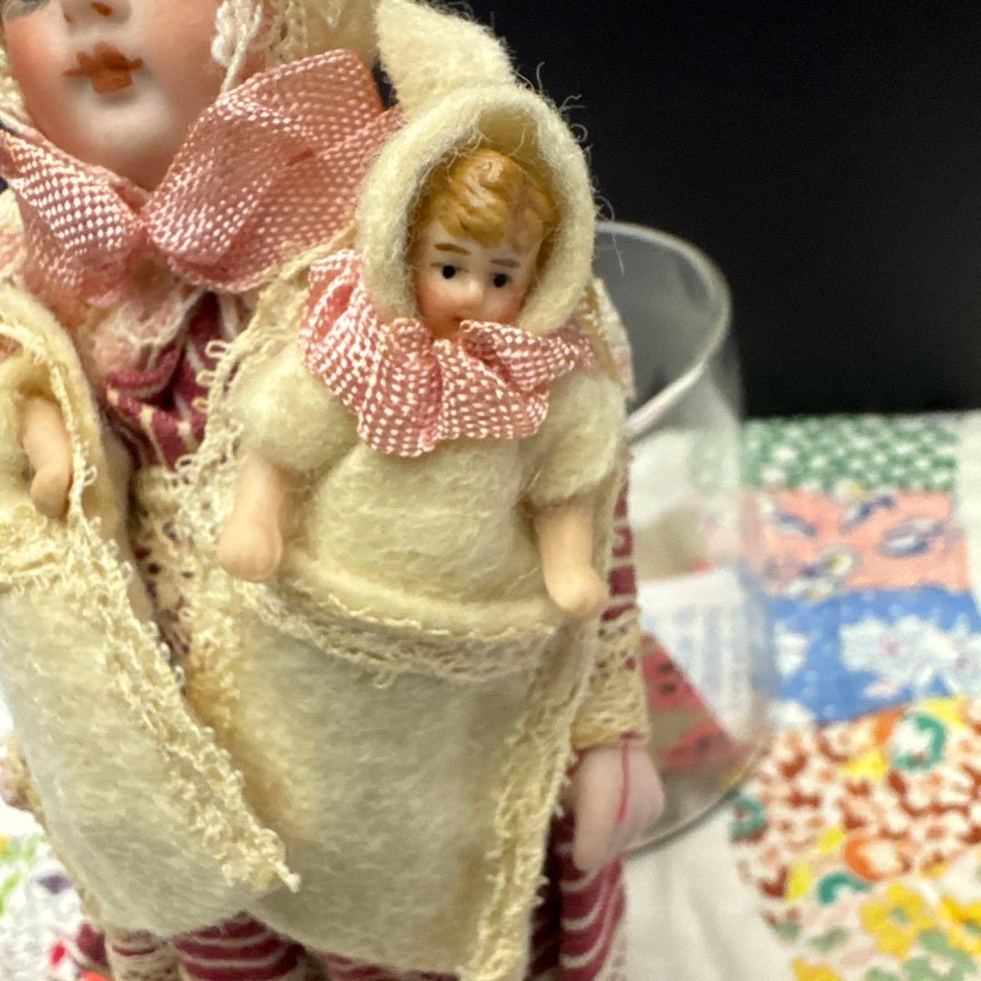 ち*る様 カマー&ラインハルトビスクドールウサギ親子