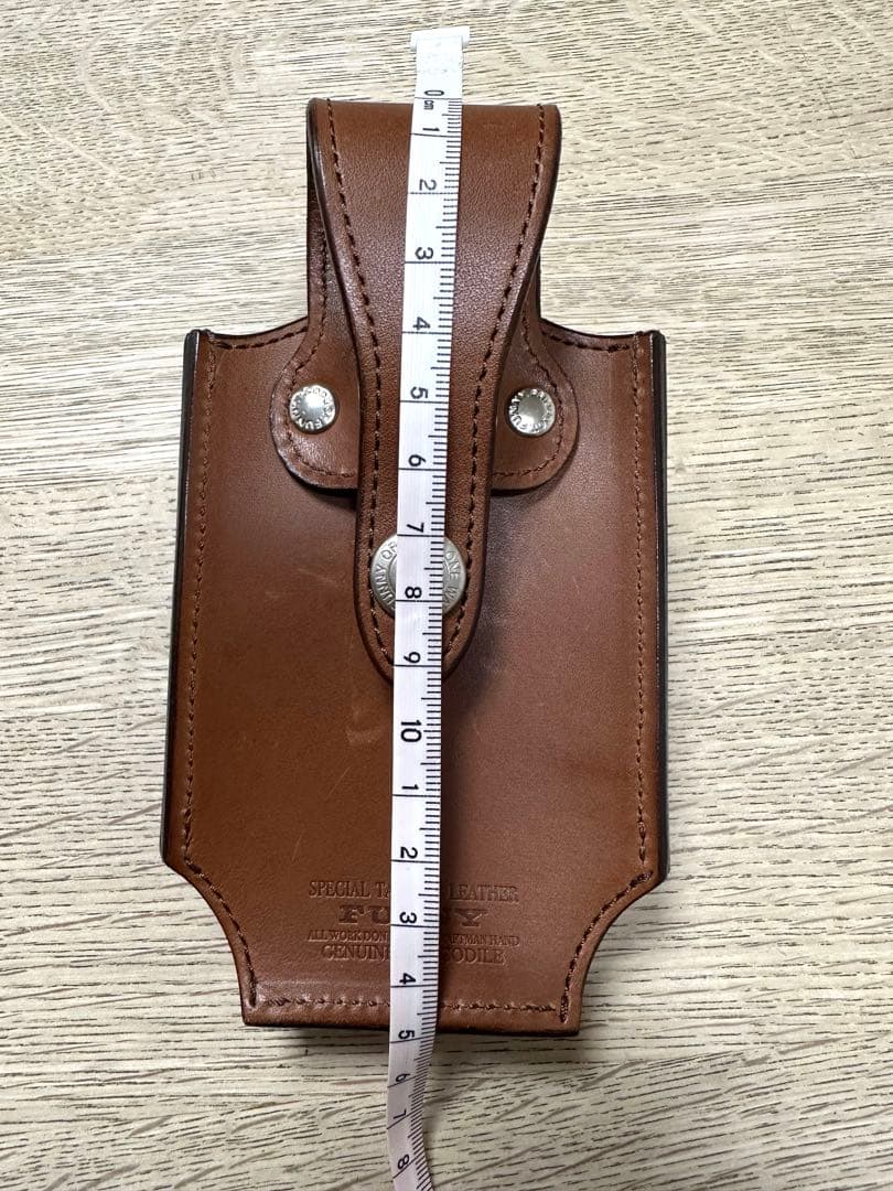 FUNNY ファニー モバイルケース クロコダイル　ブラウン　本革