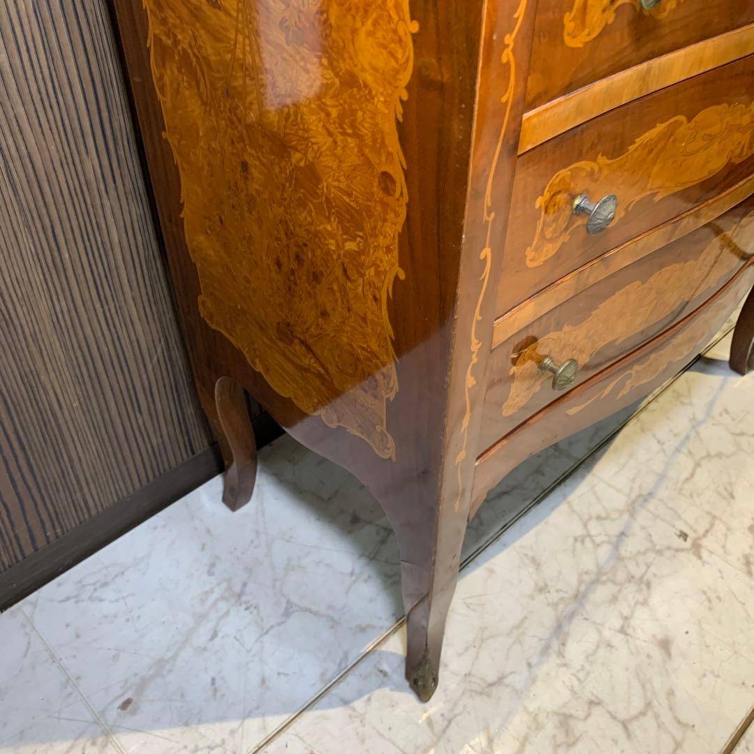 イタリア　アンティーク　象嵌