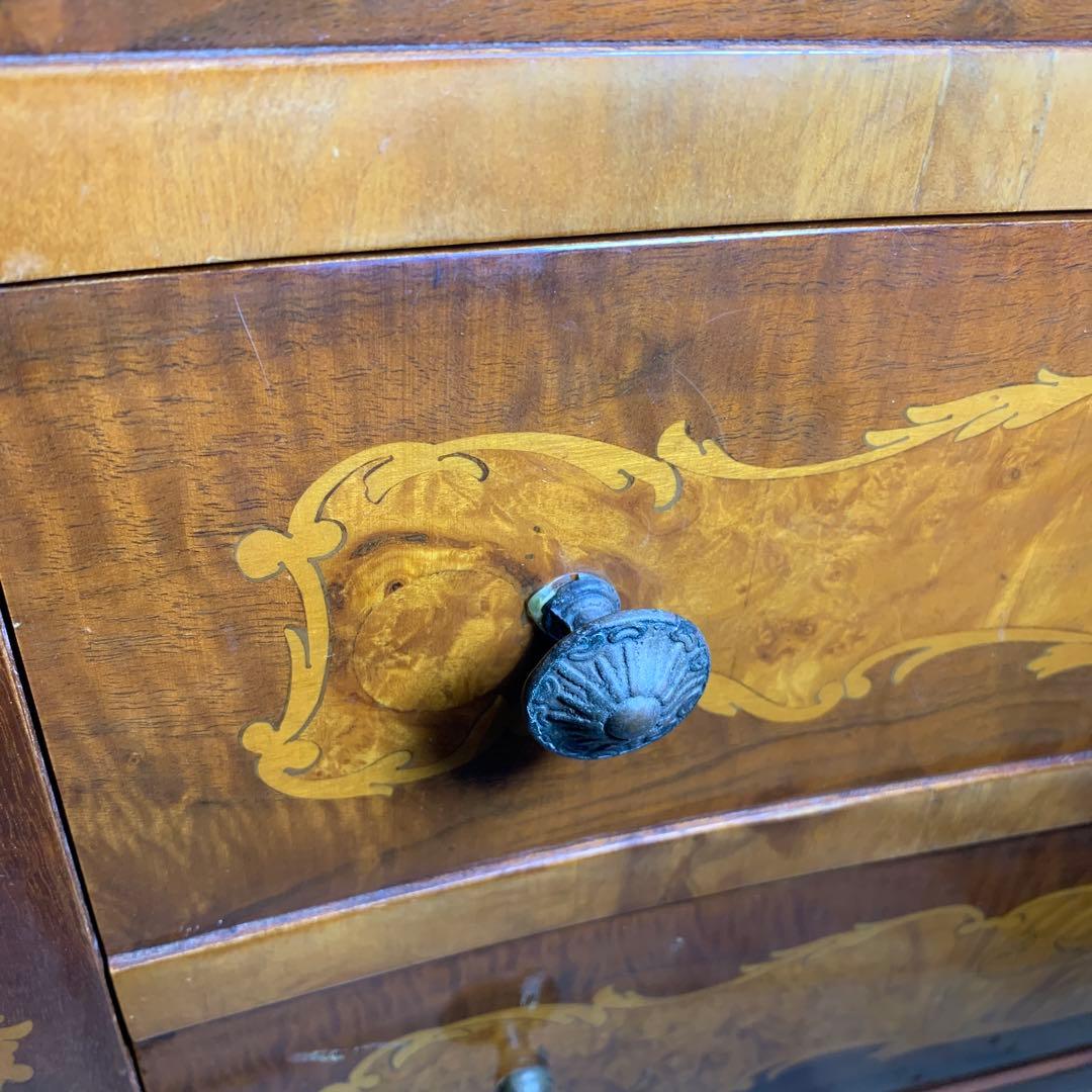 イタリア　アンティーク　象嵌