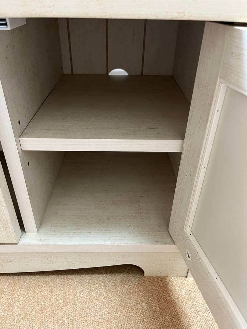 ニトリ　テレビ台　ローボード　リズバレー SLM90 WH