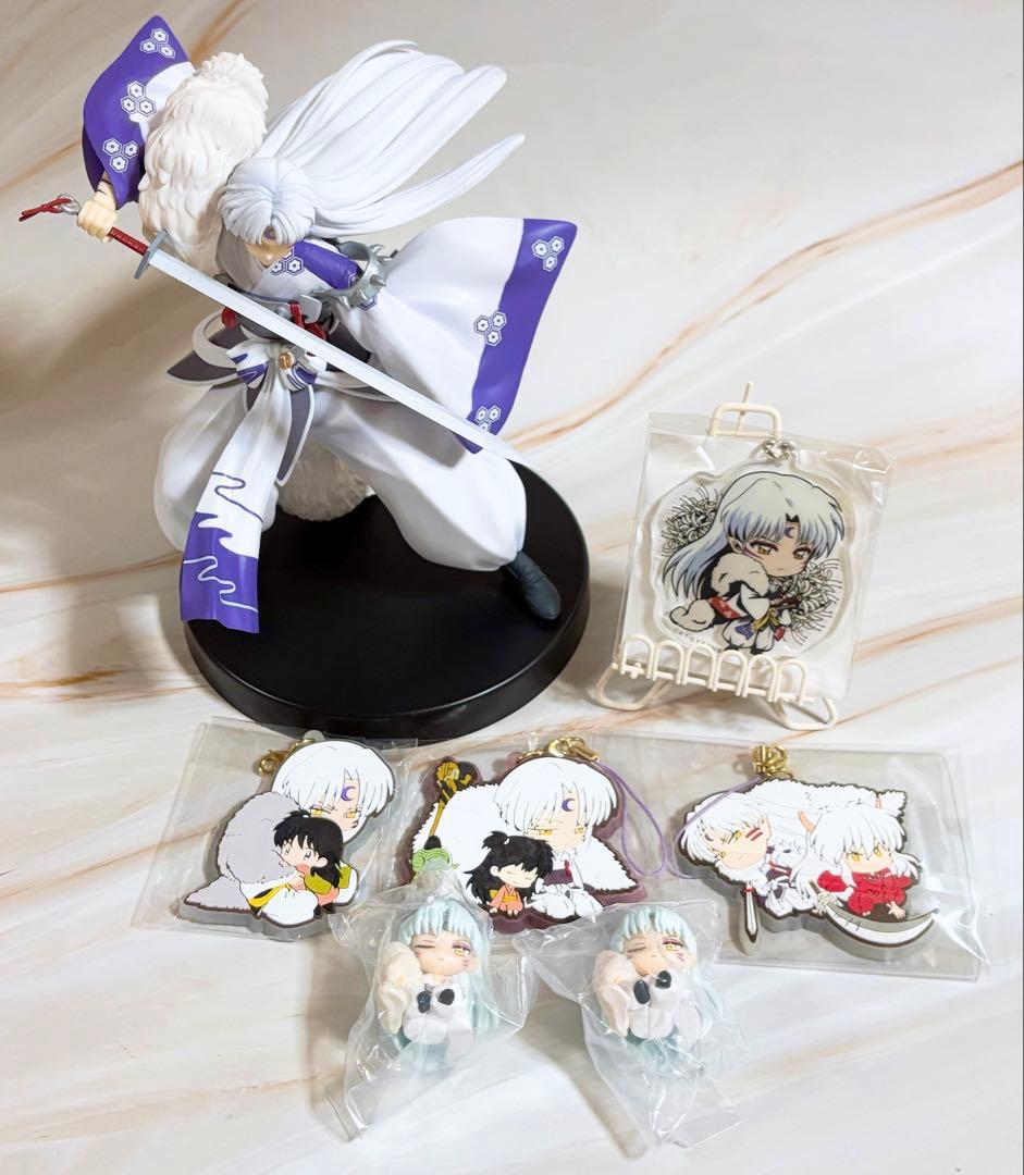 殺生丸　フィギュア　ラバーストラップ　アクリルキーホルダー　まとめ売り