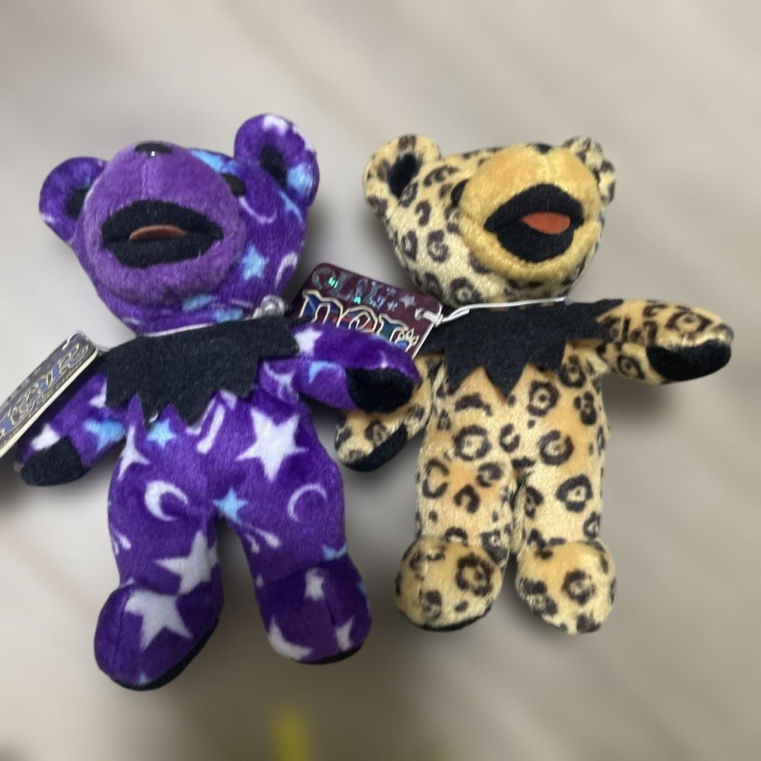 Grateful Dead Bear デッドベア　ビーンベア　ぬいぐるみセット