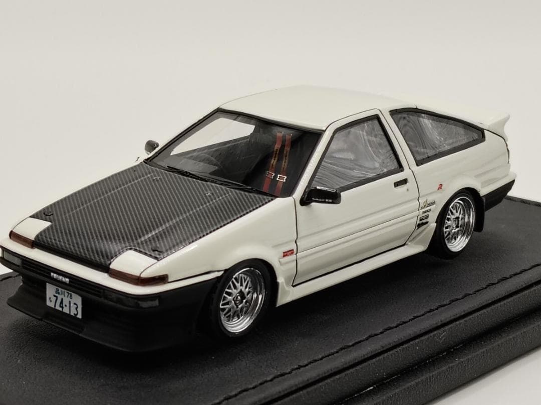 14回カートイズ ミーティング 限定 イグニッション 1/43 トレノ AE86