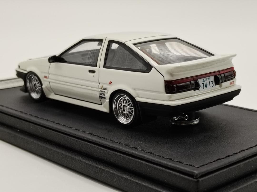 14回カートイズ ミーティング 限定 イグニッション 1/43 トレノ AE86