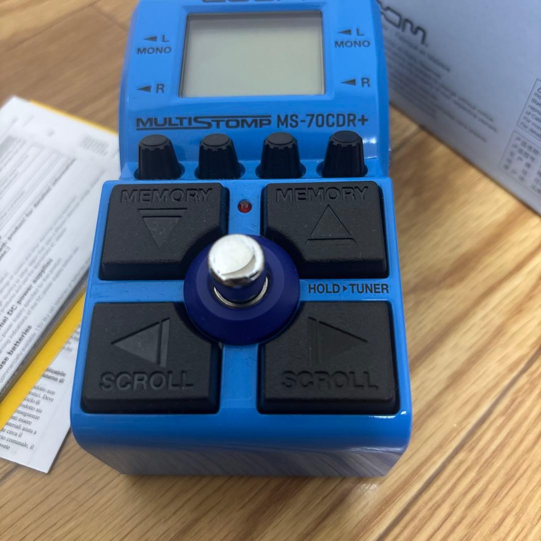 ZOOM MS-70CDR+ 空間系マルチエフェクター