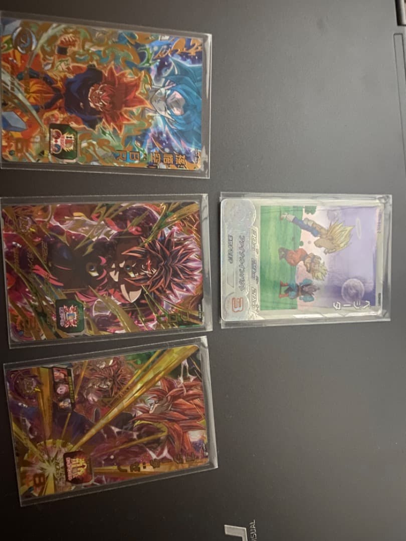 完全美品‼︎  ドラゴンボールヒーローズ最新弾レアカード　3枚セット