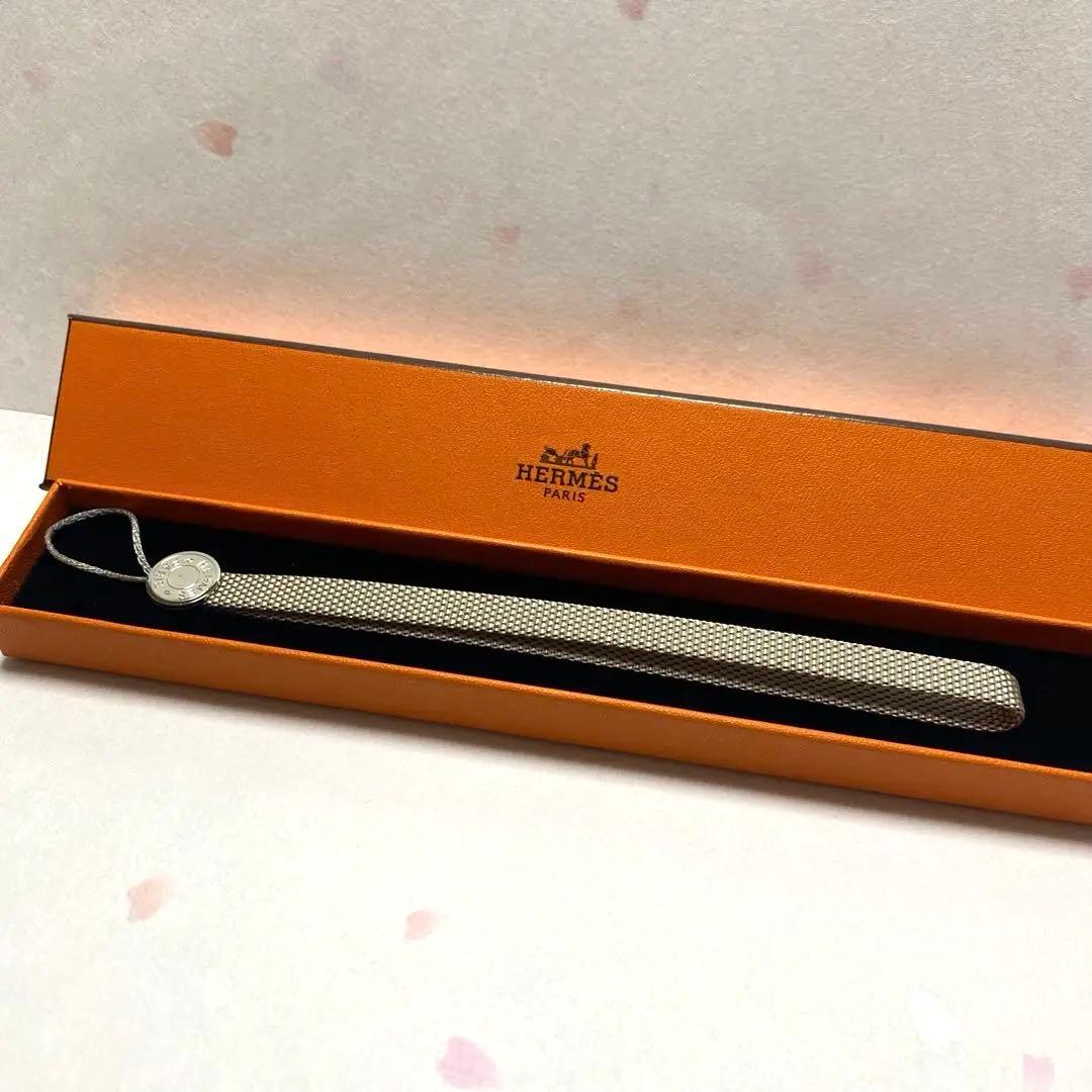 【新品】エルメス　携帯ストラップ