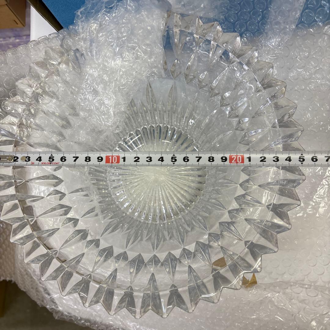 義山　ガラス　水指