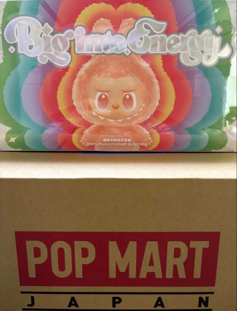 POP MART Big into Energy Labubu 1箱【6個入】