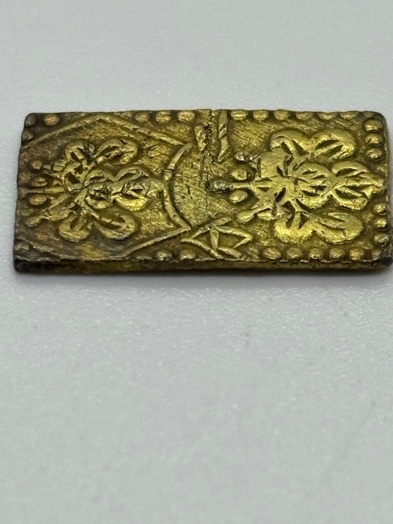 #明治二分金　 金貨 二分金（にぶきん）／二分判　　P-6