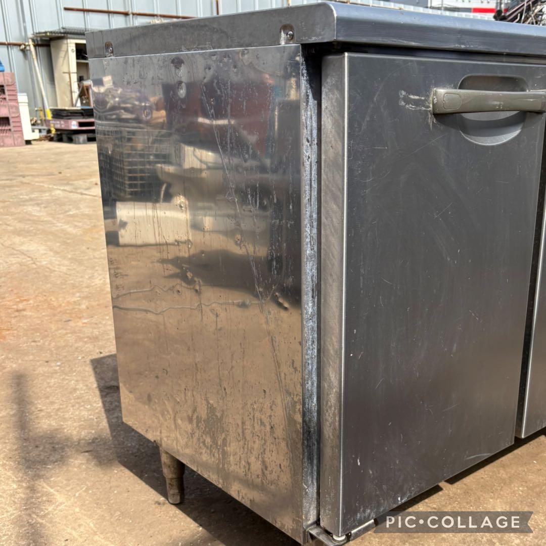 業務用ホシザキの２ドア台下冷蔵庫です。 120ｃｍ幅の需要の多い商品です。