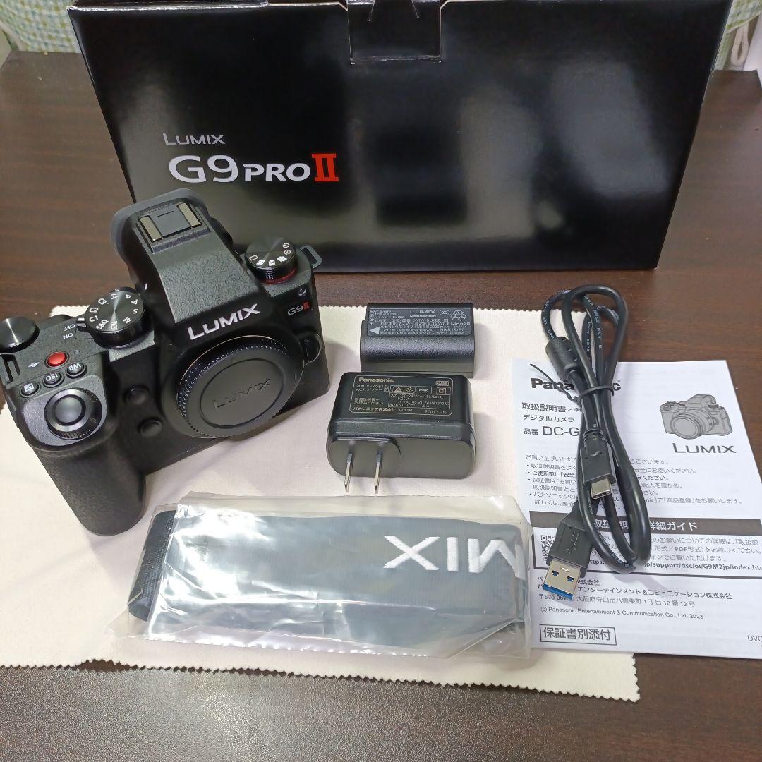 超美品 LUMIX G9 PRO II G9M2 ショット数220回 保証付き