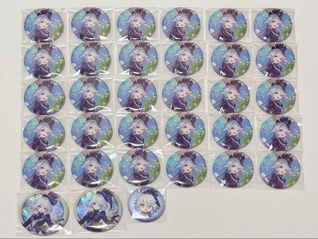 原神 フリーナ 缶バッジ 3周年