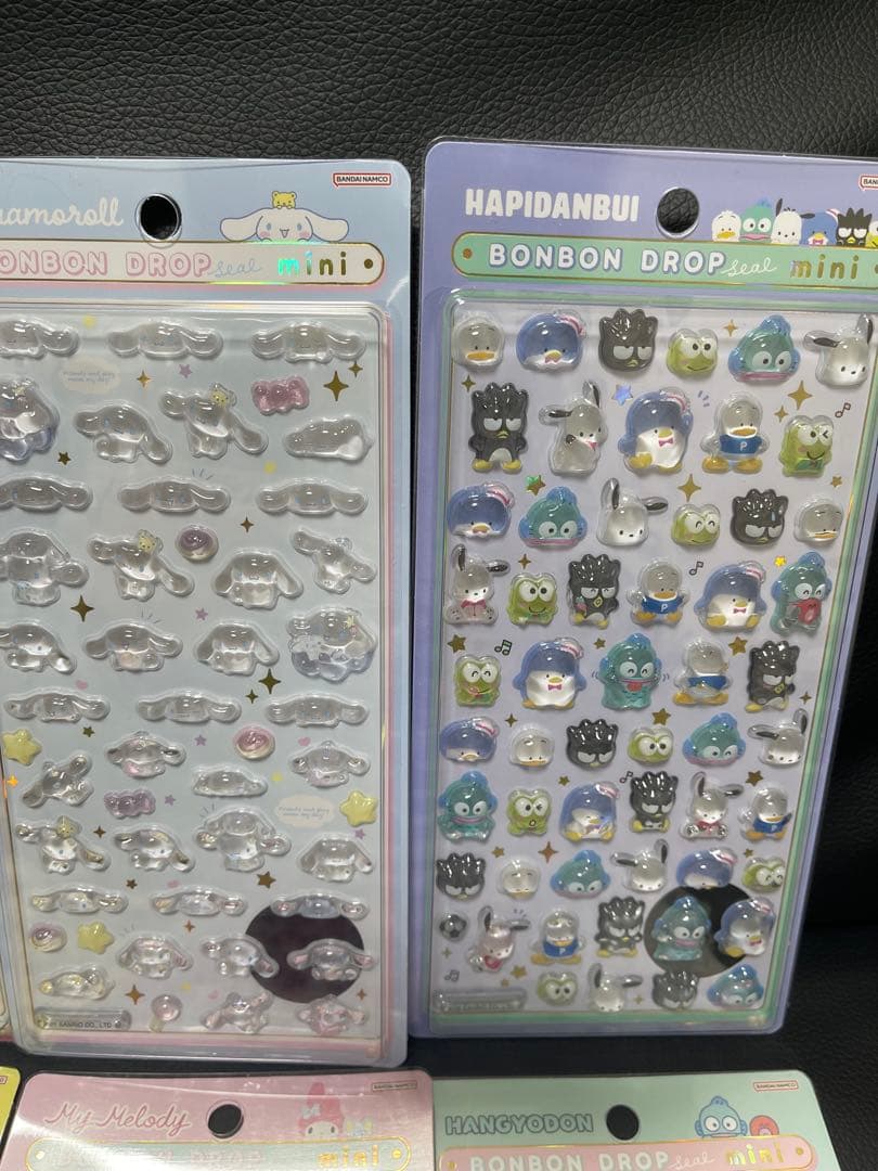 サンリオ ボンボンドロップシール サンリオキャラクターズ ８点セット mini