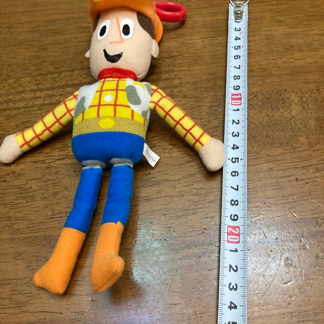 ウッディー　ぬいぐるみ　キーホルダー　足バタバタ　ギミック