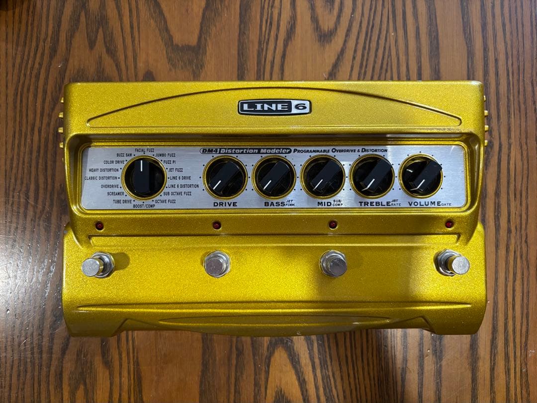 ギター LINE 6 DM4 Distortion Modeler