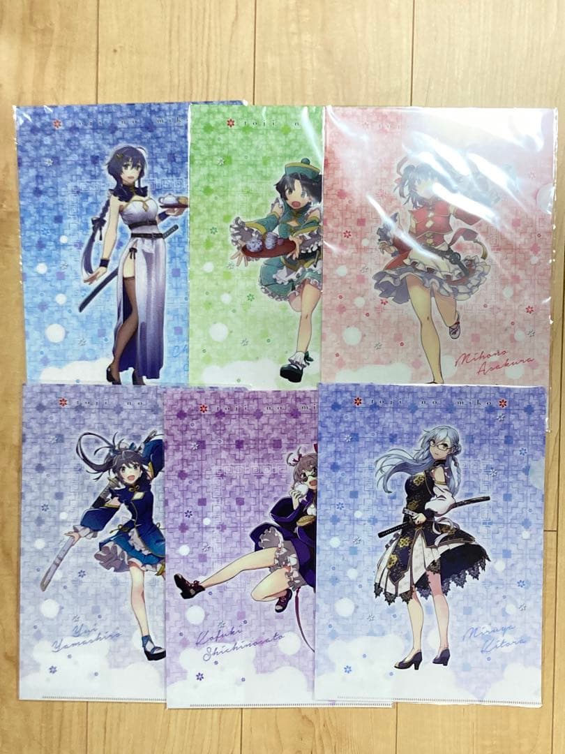 刀使ノ巫女　デスクマット　アクリルスタンド　クリアファイル　セット