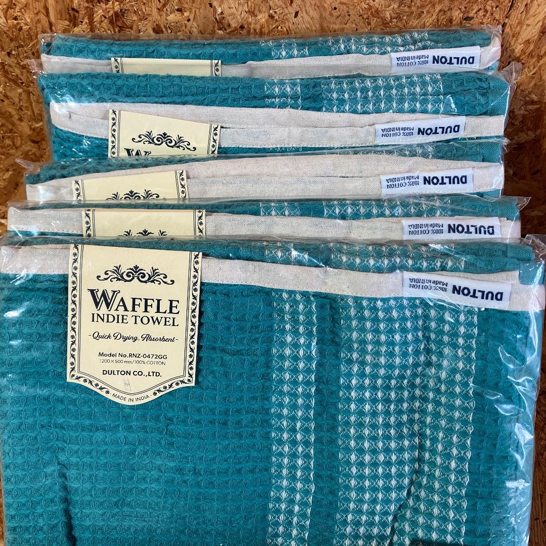 DULTON ダルトン WAFFLE INDIE TOWEL 5枚セット GG