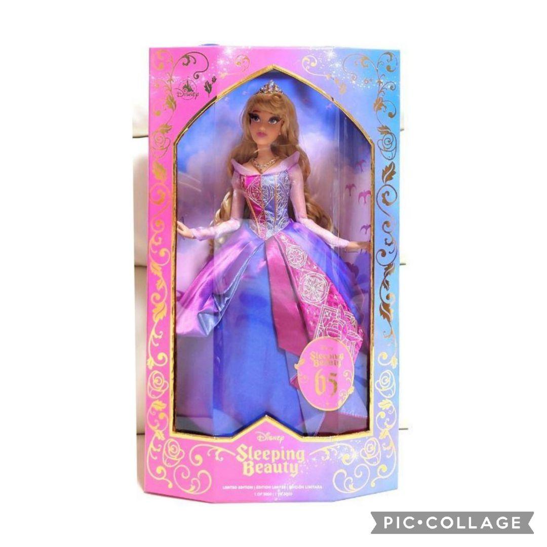 眠れる森の美女　リミテッドドール　ディズニーストア　オーロラ姫　65周年