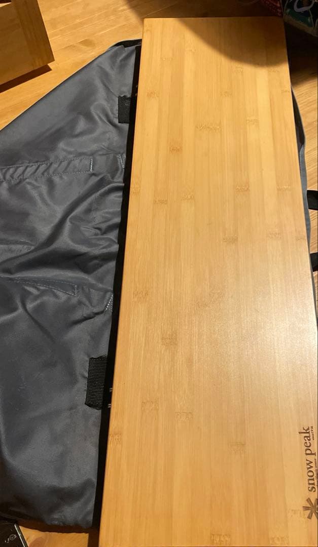 くーちゃん⭐︎ peak ワンアクションローテーブル 竹