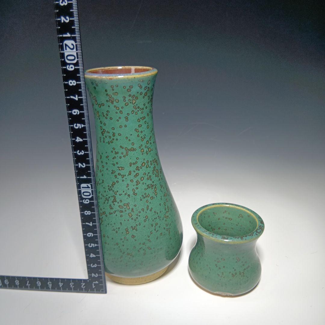 値下げ茶道具　上野焼　香春作　皆具一式