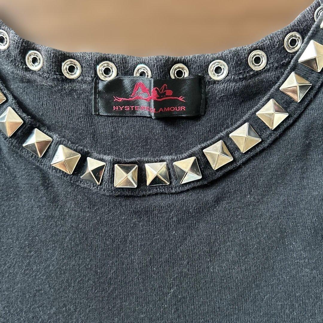 HYSTERIC GLAMOUR スタッズ付きタンクトップ