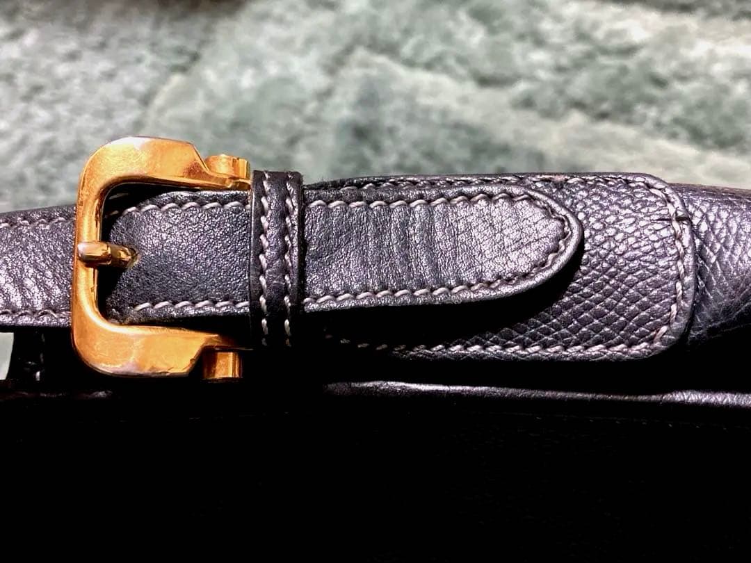 【再値下げ】 美品 LOEWE ロエベ アナグラム ショルダー レザー