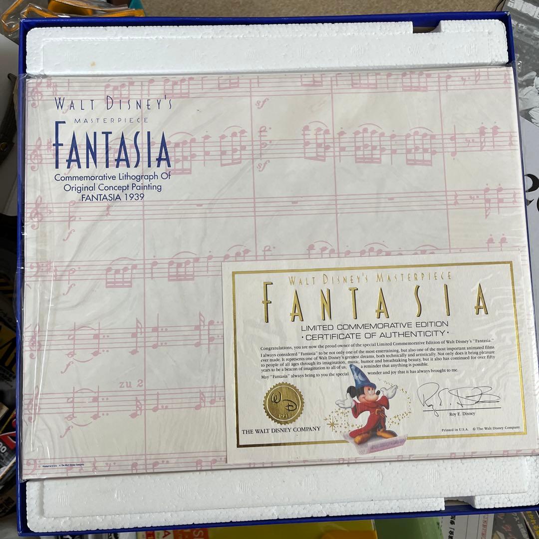 ディズニー　ファンタジア　レーザーディスク　ボックス