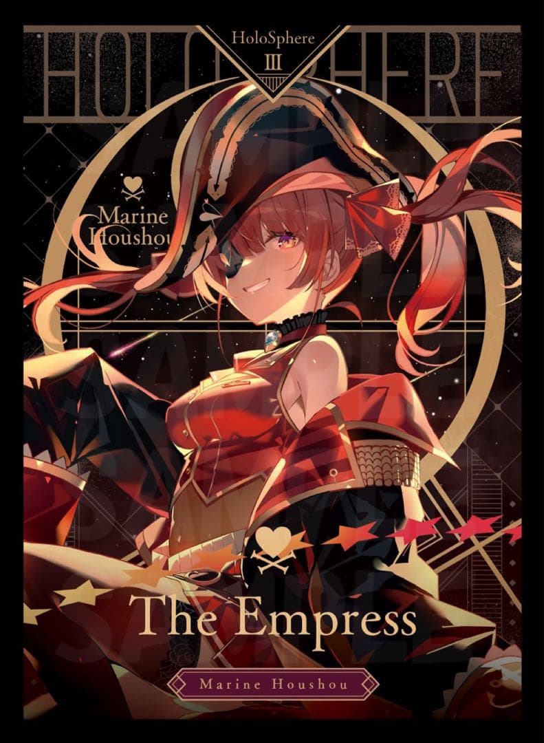 ホロライブ タロットカード風 スリーブ 3個セット プレイマットセット