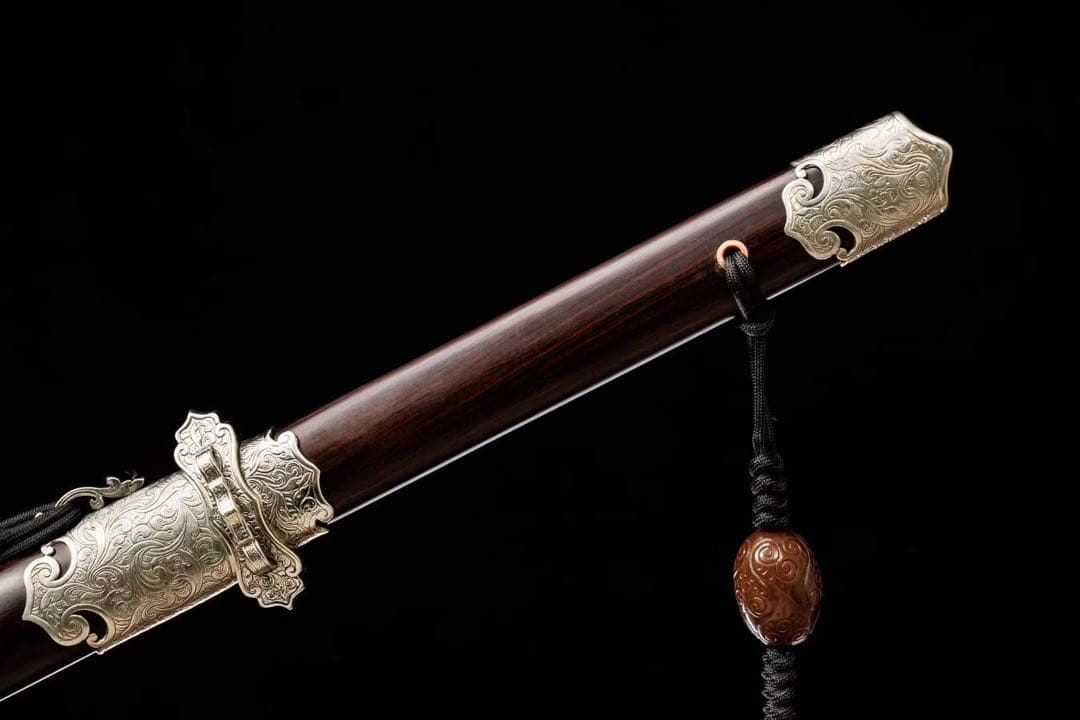 流羽唐剣 巻草紋 模造刀 武具 舞踊刀 古兵器 漢剣 古兵器 太刀 武蔵