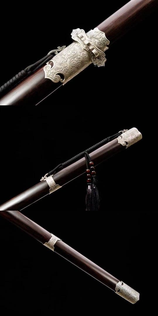 流羽唐剣 巻草紋 模造刀 武具 舞踊刀 古兵器 漢剣 古兵器 太刀 武蔵