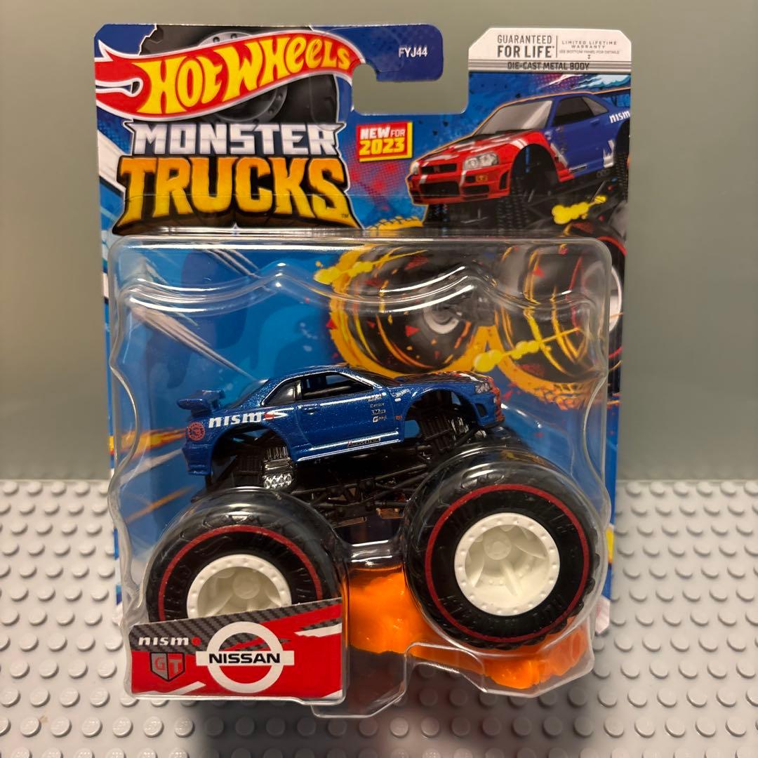 た*ん様 ホットウィール　モンスタートラック　日産　スカイライン GT-R R3
