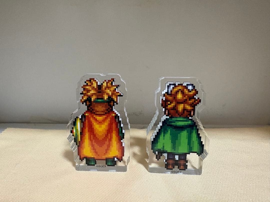 ドラゴンクエストⅠ.Ⅱ アクリルブロック 勇者 ローラ姫 ロトの子孫 勇者セット