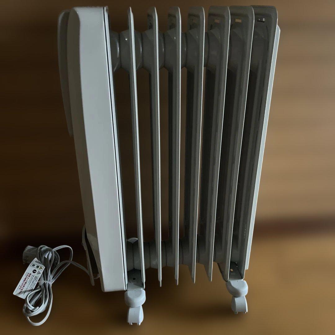 オイルヒーター デジタル操作パネル付き ホワイト