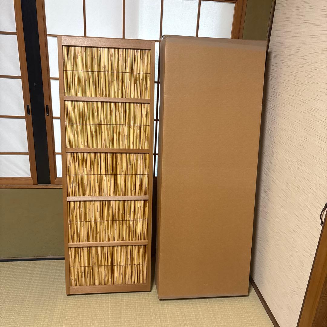 【茶道具】花寄六枚屏風（紙箱）★送料込★