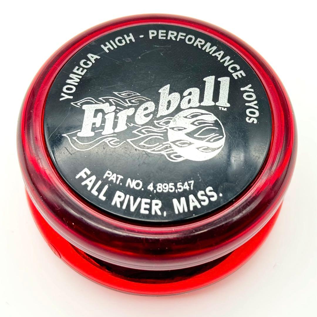 デカ玉ファイヤーボール黒/赤YOMEGAヨメガFireball ハイパーヨーヨー