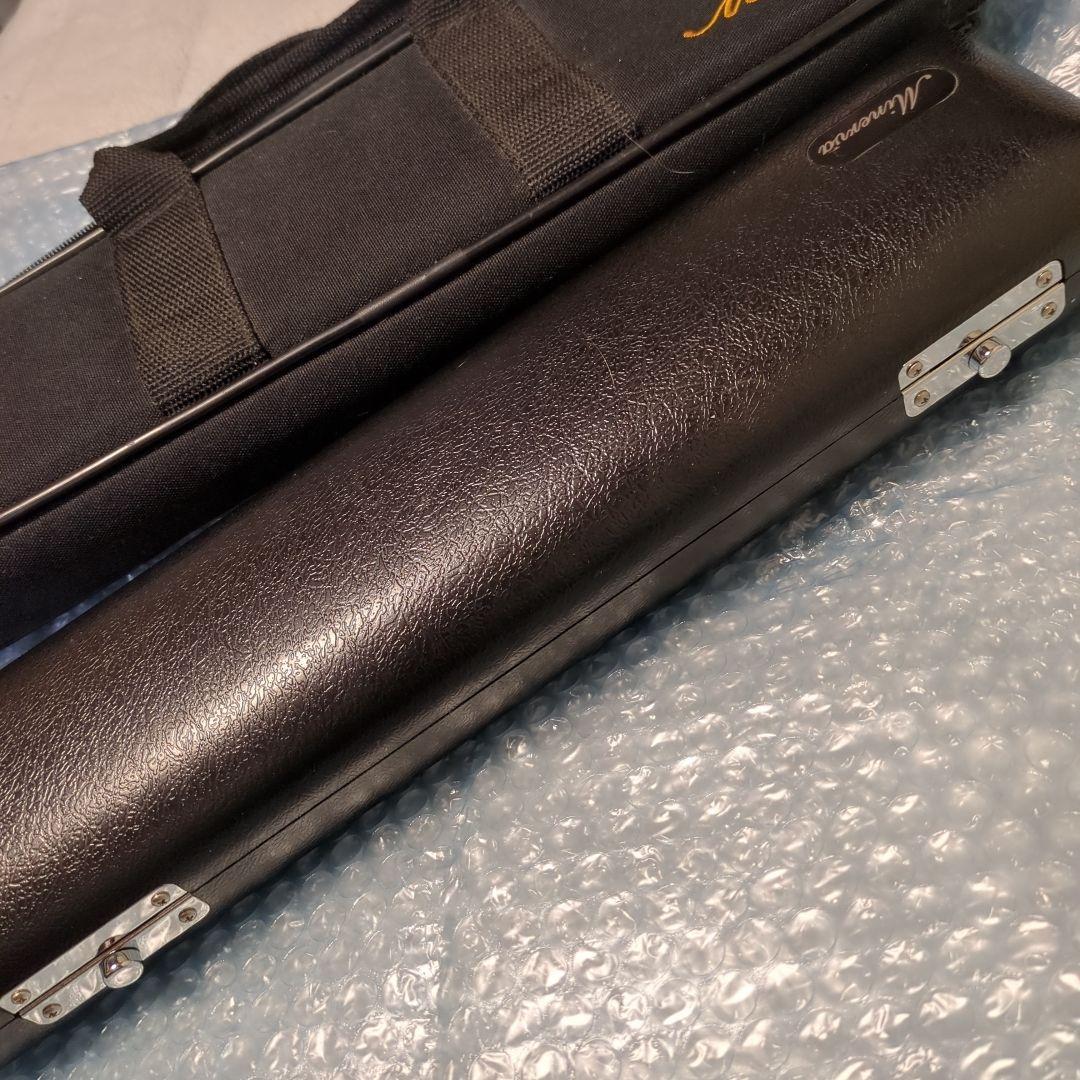 Minerva JFL-511EⅡ フルート 本体 ケース・バッグ・掃除棒付き