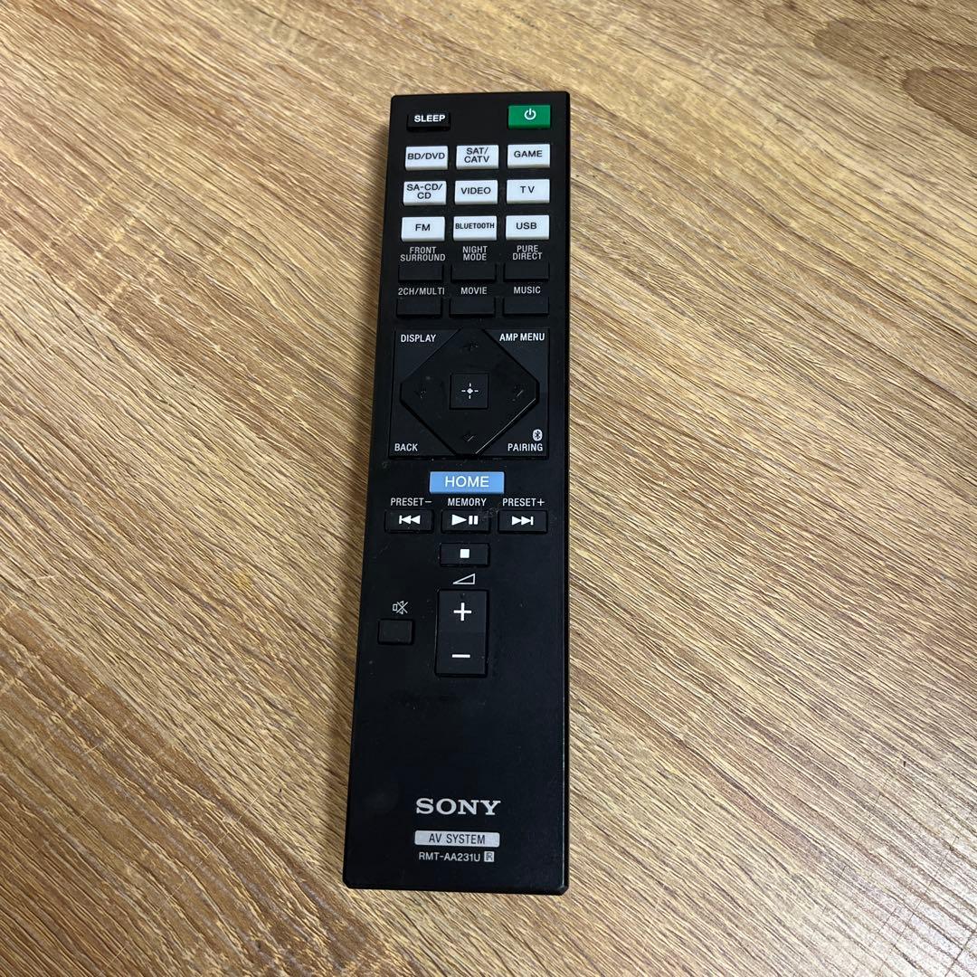 SONY ソニー　STR-DH770 リモコン付き