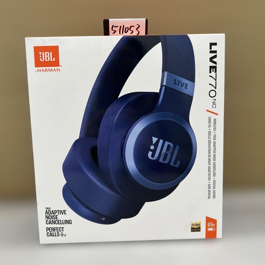 511053 未開封JBL LIVE 770NC ワイヤレスヘッドホン ブルー