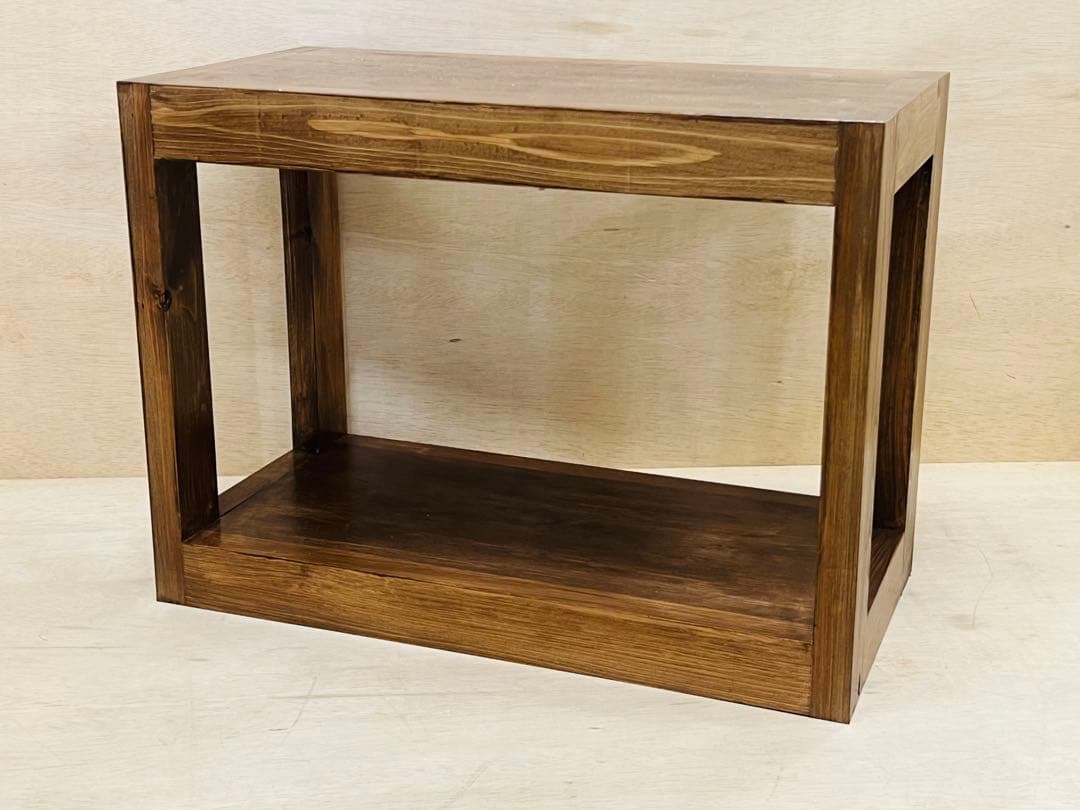 1台のみ　ロータイプ水槽台　60cm（幅60cm×奥行30cm）用　木製ラック