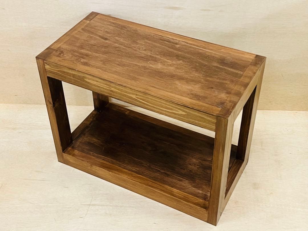 1台のみ　ロータイプ水槽台　60cm（幅60cm×奥行30cm）用　木製ラック