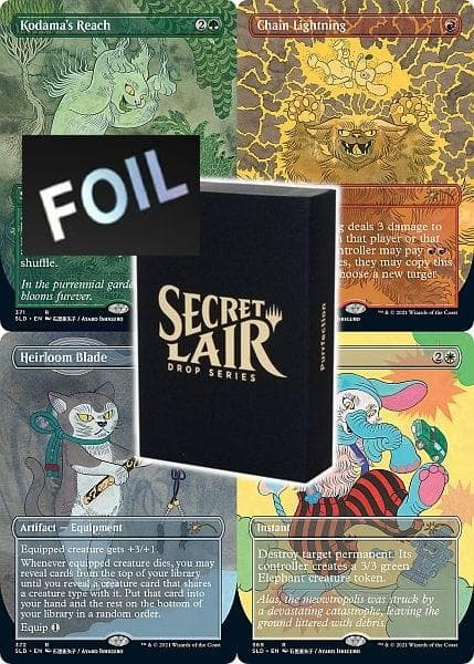 FOIL版 Purrfection Secret Lair DropSeries